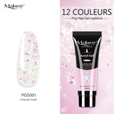 Poly Acrylic Gel: 15ML UV Gel for Nail Extension - 38 Colors - Shoply