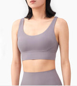 Breathable Fabric Nylon Yoga Tops - Shoply