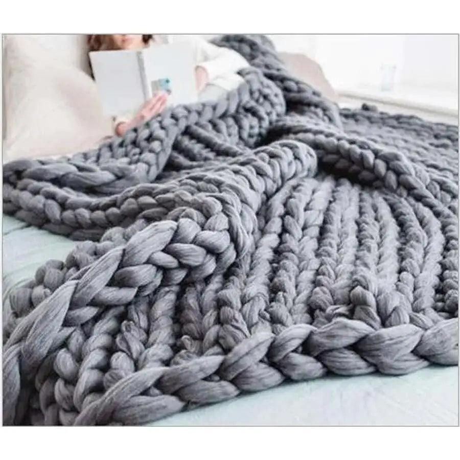 Zen Weighted Knitted Blanket - Shoply