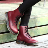 Unisex Leather Boots - Shoply