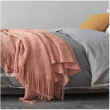 Nordic Knitted Wool Blanket - Shoply