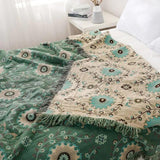 Cotton Sofa Throw Blanket - Shoply