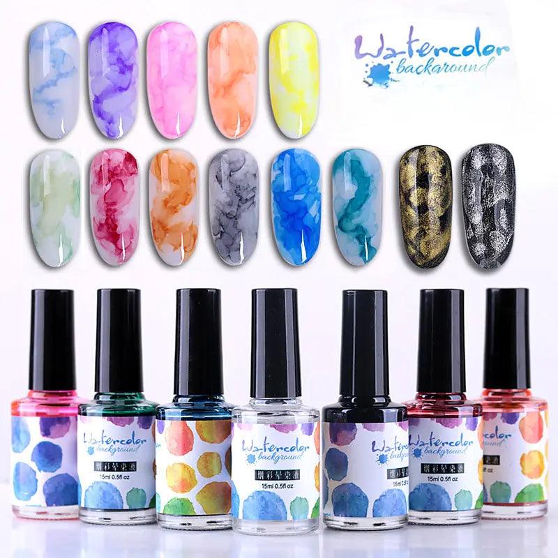 Watercolor Nail Ink - Shoply