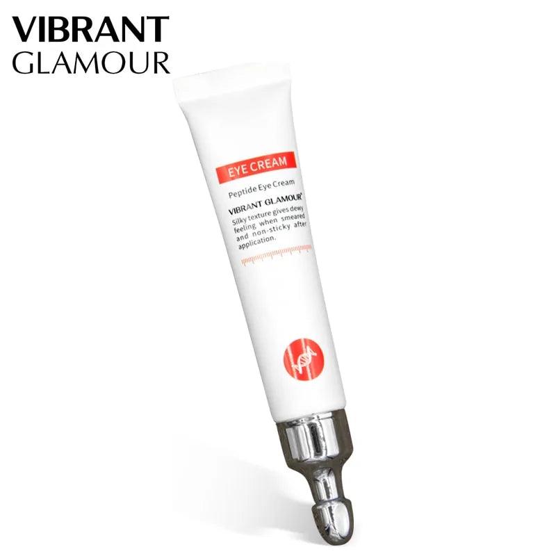 VIBRANT GLAMOUR Peptide Collagen Eye Cream: Anti-Wrinkle Serum for Dark Circles, Puffiness & Bags - Shoply