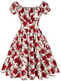 Rockabilly Women Swing Dress, Party Dresses- 50s 60s - Shoply