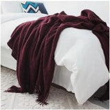 Nordic Knitted Wool Blanket - Shoply