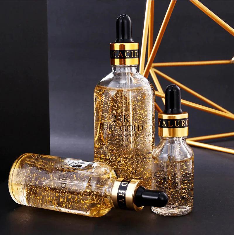 24k Gold Hyaluronic Acid Face Serum - Shoply