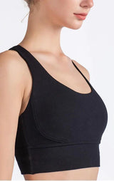 Breathable Fabric Nylon Yoga Tops - Shoply