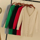 V-neck Woman Cardigan - Shoply