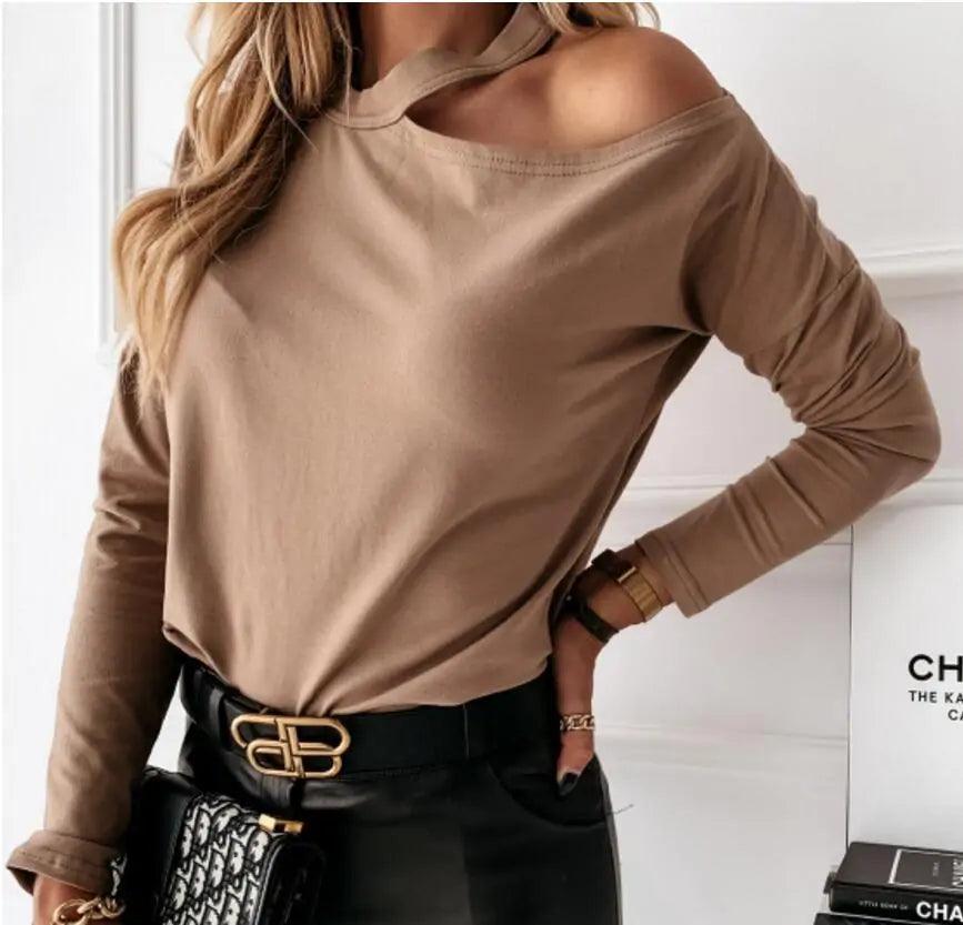 Elegant O-Neck Pullover - Shoply