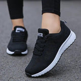 Womens Flats Sneakers Mesh Breathable - Shoply