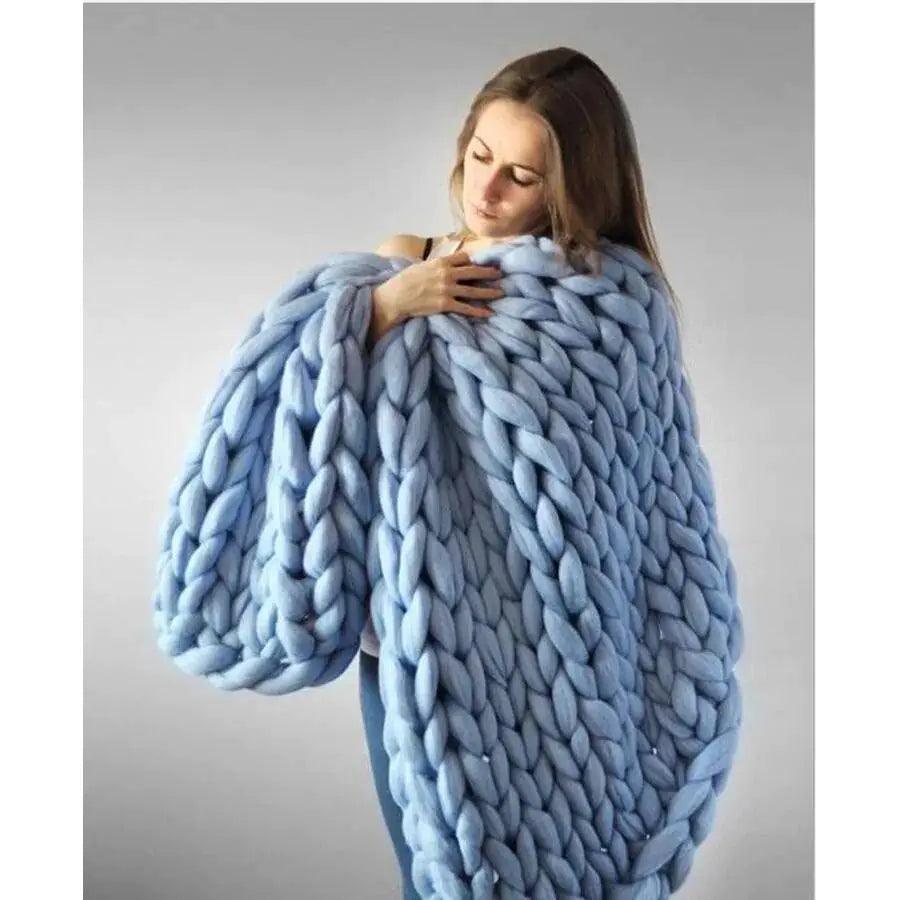 Zen Weighted Knitted Blanket - Shoply