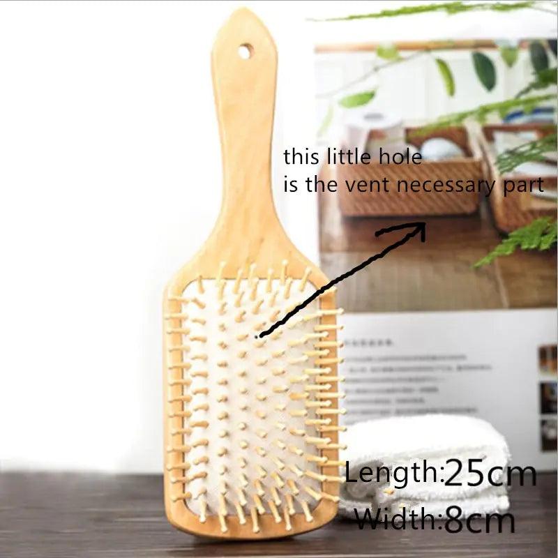 Paddle Cushion Hair Loss Massage Brush - Shoply