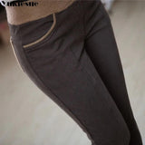 Women's High Waist Pencil Pants - Shoply