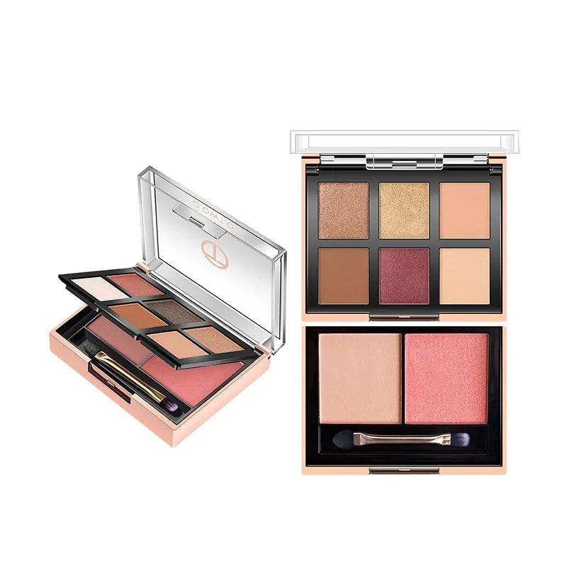 Colors Makeup Eyeshadow Palette Cosmetic Kit - Shoply