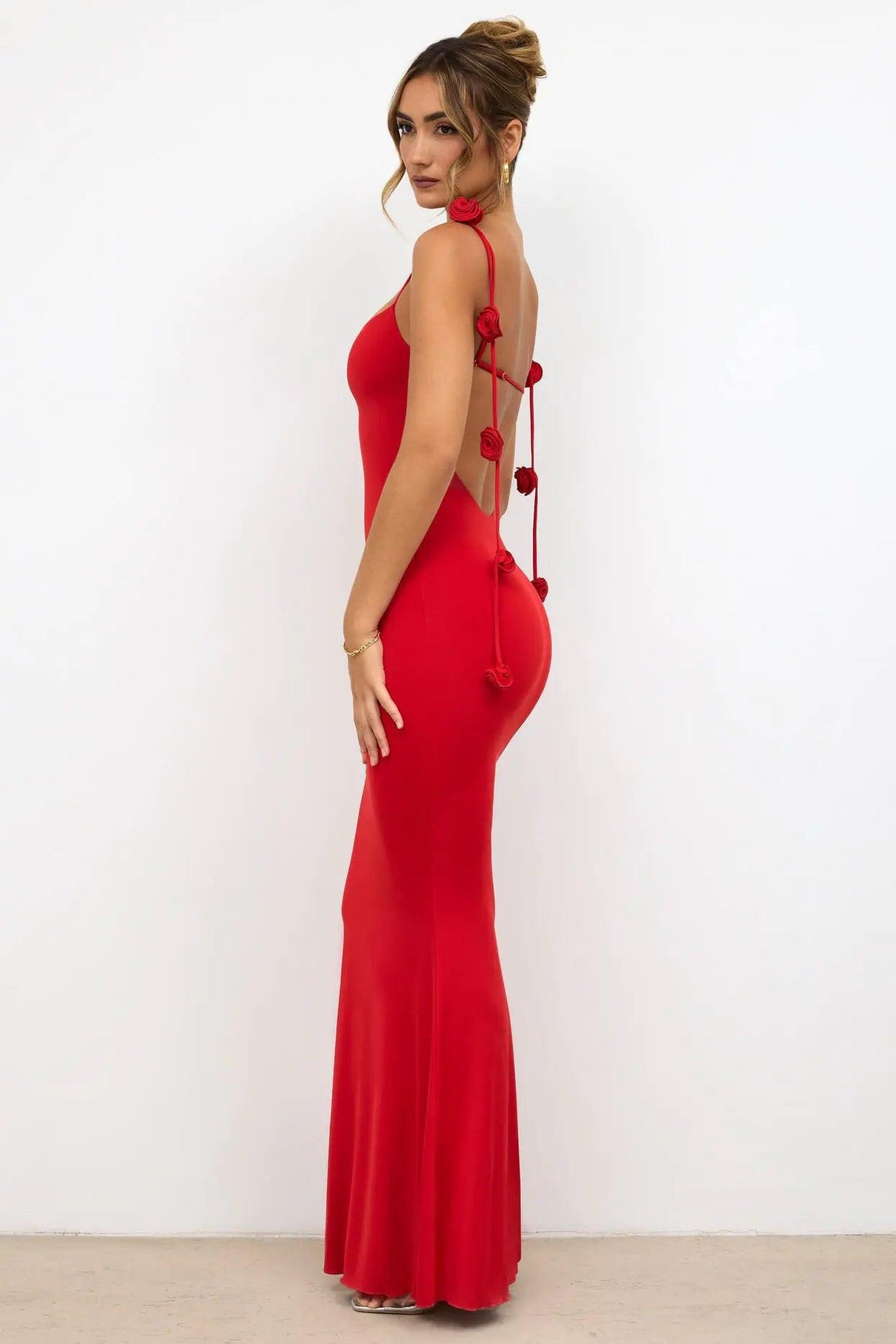 Spaghetti Backless Dress - Shoply