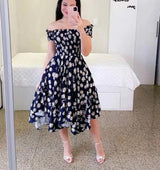 Rockabilly Women Swing Dress, Party Dresses- 50s 60s - Shoply