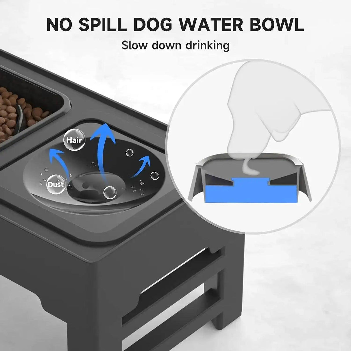 Adjustable Food and Water Bowl - Shoply