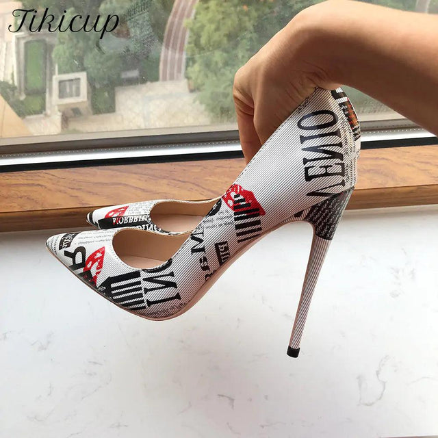 Pointy Toe High Heel Shoes - Shoply