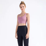 Breathable Fabric Nylon Yoga Tops - Shoply