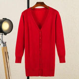 V-neck Woman Cardigan - Shoply