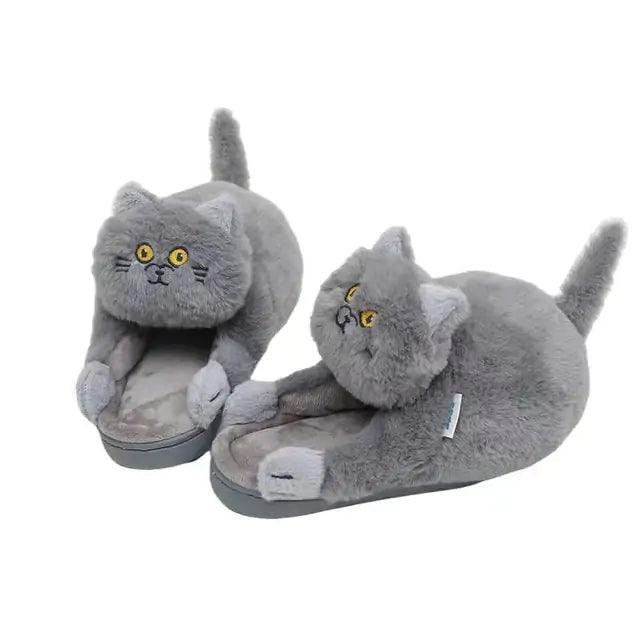 Cuddly Hug Cat Slippers - Shoply