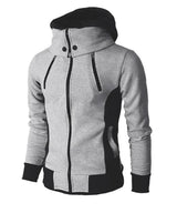 Double Zipper Hoodie Jacket for Men