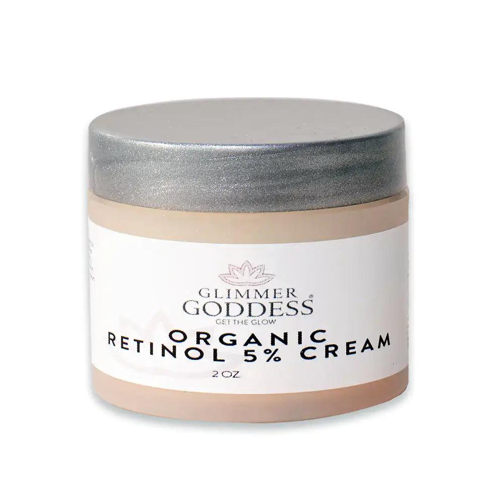 Organic Retinol Cream 5% - Nightly Skin Brightener - Shoply