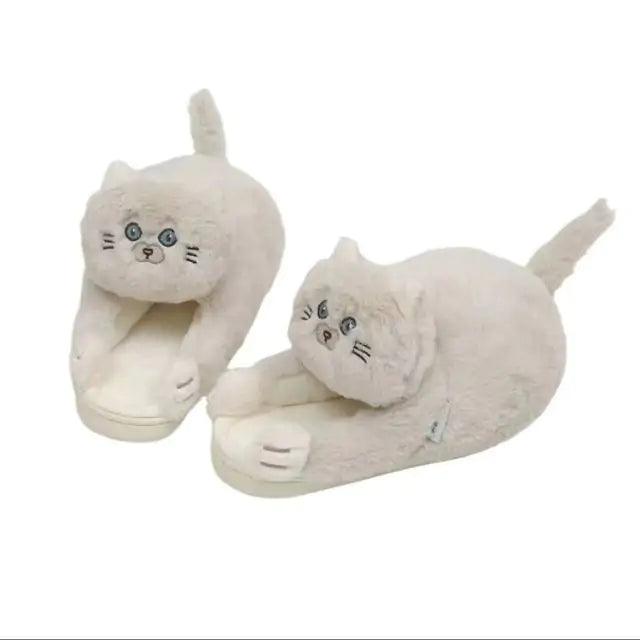 Cuddly Hug Cat Slippers - Shoply