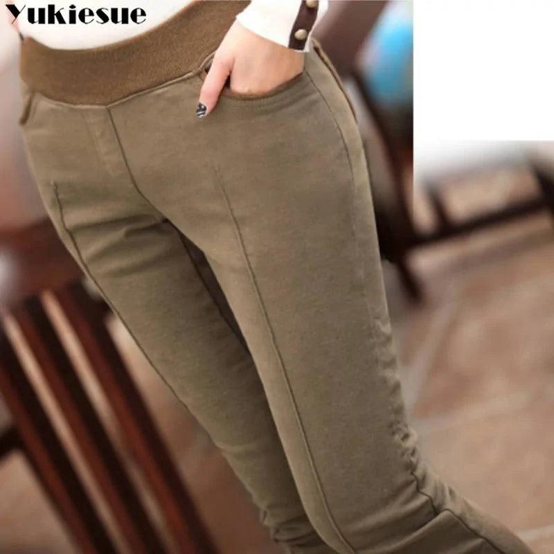 Women's High Waist Pencil Pants - Shoply