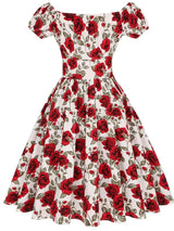 Rockabilly Women Swing Dress, Party Dresses- 50s 60s - Shoply