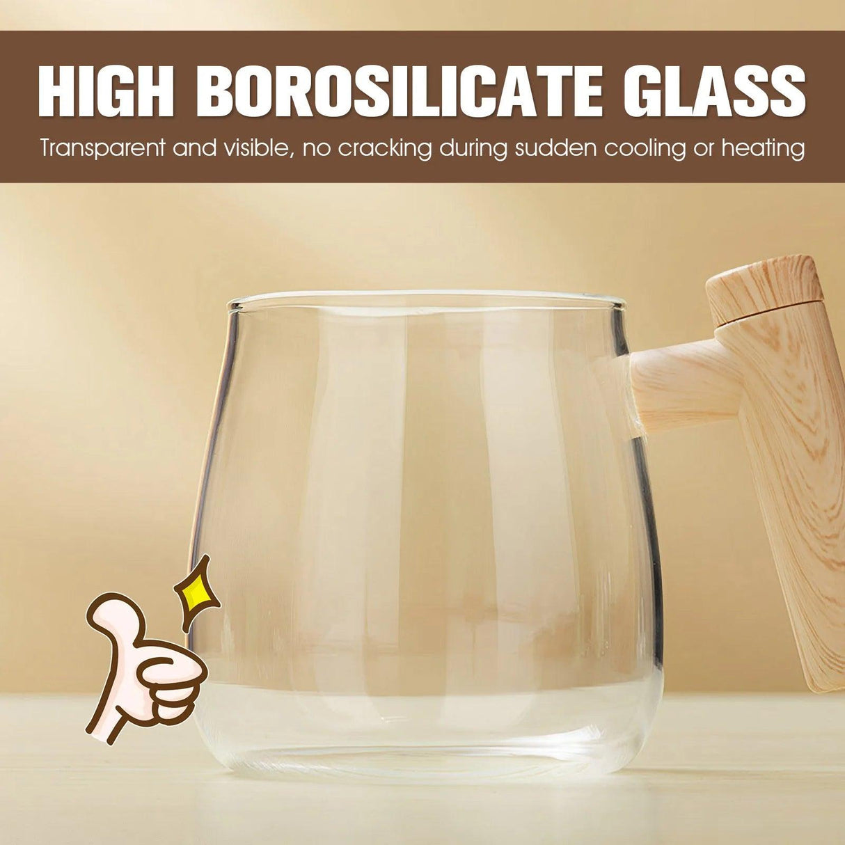 AutoBlend Glass Mug - Shoply