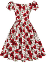 Rockabilly Women Swing Dress, Party Dresses- 50s 60s - Shoply