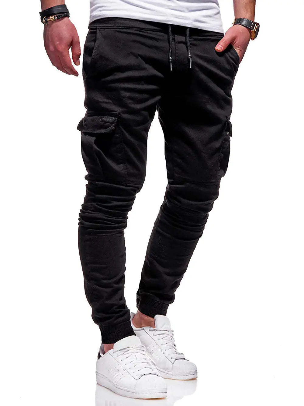 Men Autumn Thin Cotton Casual Pants