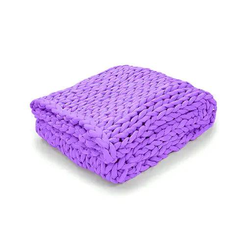 Zen Weighted Knitted Blanket - Shoply