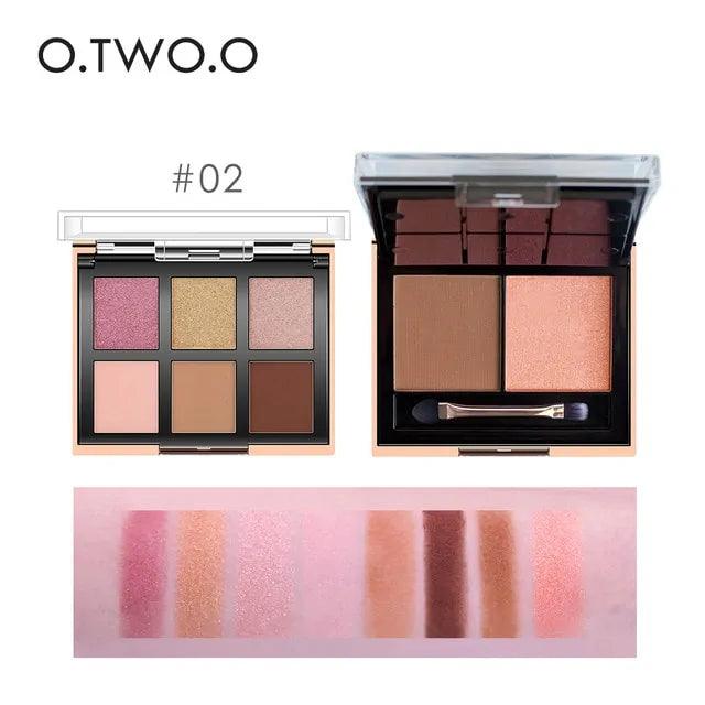 Colors Makeup Eyeshadow Palette Cosmetic Kit - Shoply