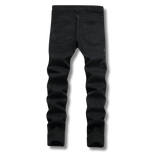 Black Python Jeans - Shoply