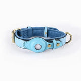 Leather Anti-Lost Dog Collar - Shoply