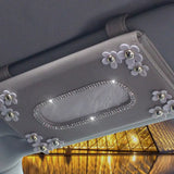 Car Crystal Paper Box with Chrysanthemum Crystal