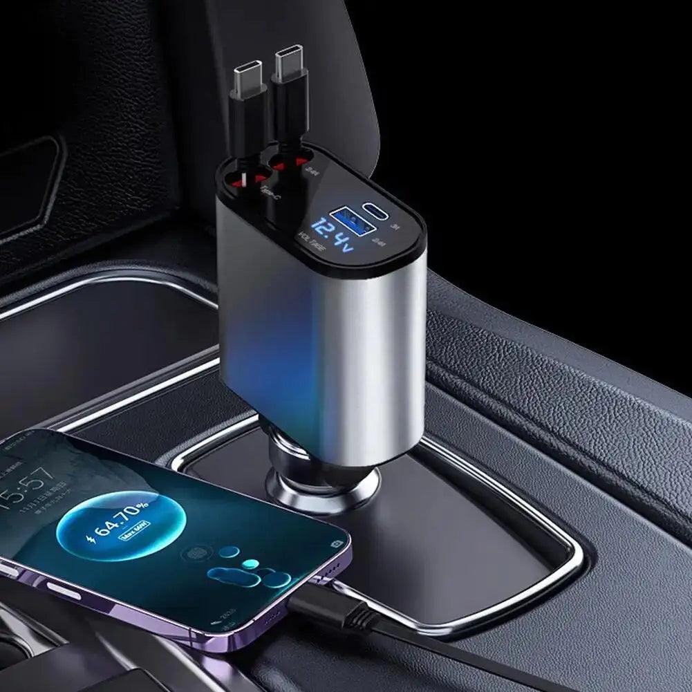 Retractable Car Charger - Shoply