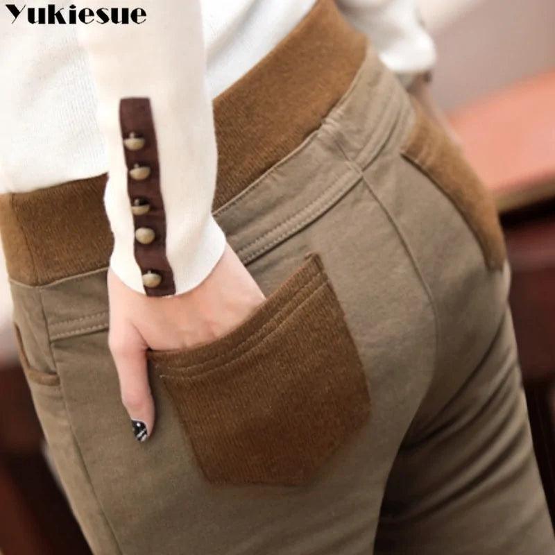 Women's High Waist Pencil Pants - Shoply