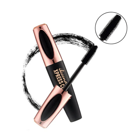 New 4D Silk Fiber Waterproof Mascara for Eyelashes