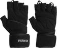 Vector X VX-2000 Gym & Fitness Gloves ( Black) - Mill Sports 