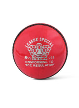 CA League Special Leather Cricket Ball (Pink) Color - Mill Sports