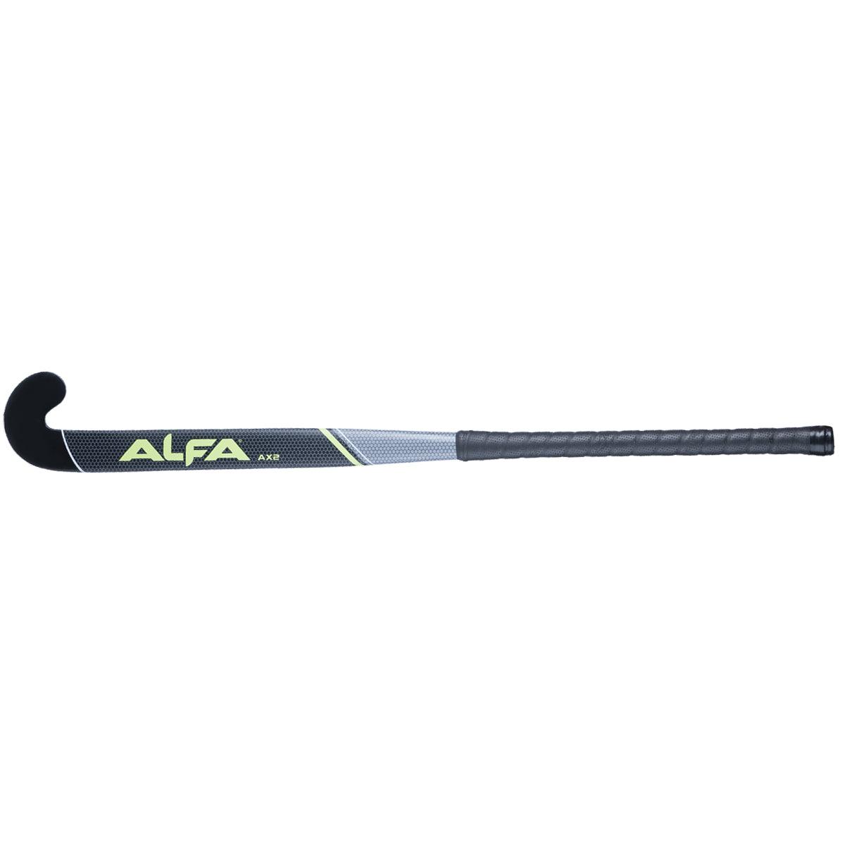 Alfa AX-2 Junior Composite Field Hockey Stick Black Color Mill Sports