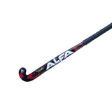 Alfa Cyrano Painted Wooden Field Hockey Stick - Mid Bow - Mill Sports