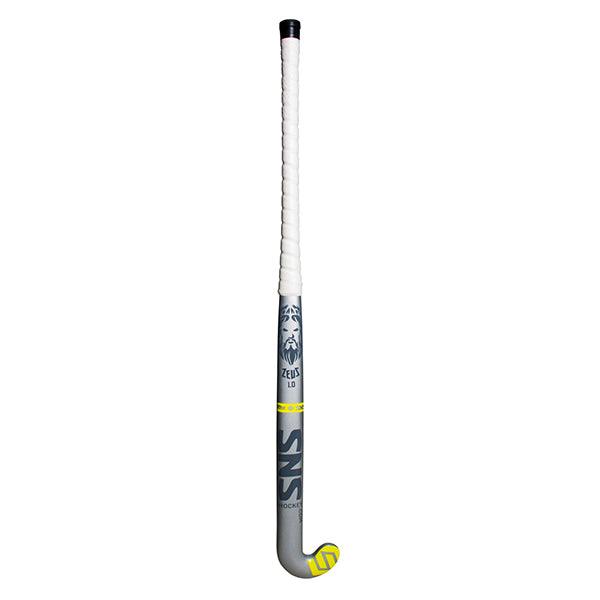 SNS Zeus 1.0 Composite Hockey Stick (XL Curve - Drag) Yellow - Mill Sports 