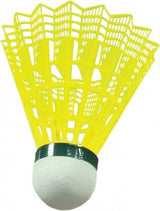 Cosco Aero 727 Nylon Badminton Shuttlecock Neon Yellow Color Mill Sports