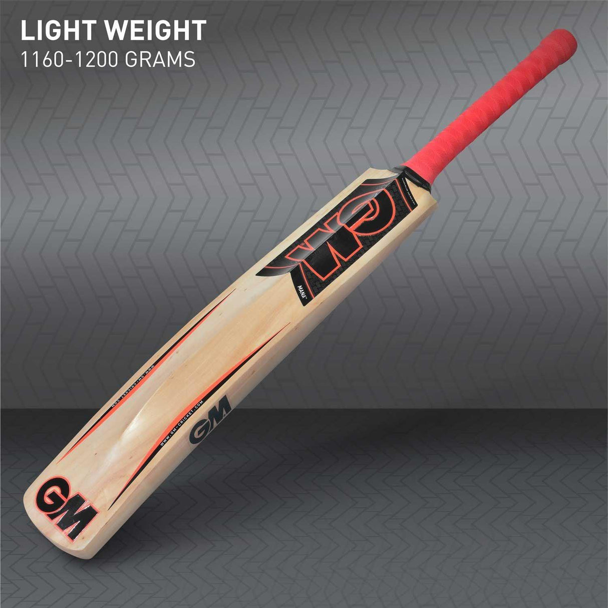 GM Mana Striker Kashmir Willow Cricket Bat (Junior) Mill Sports 