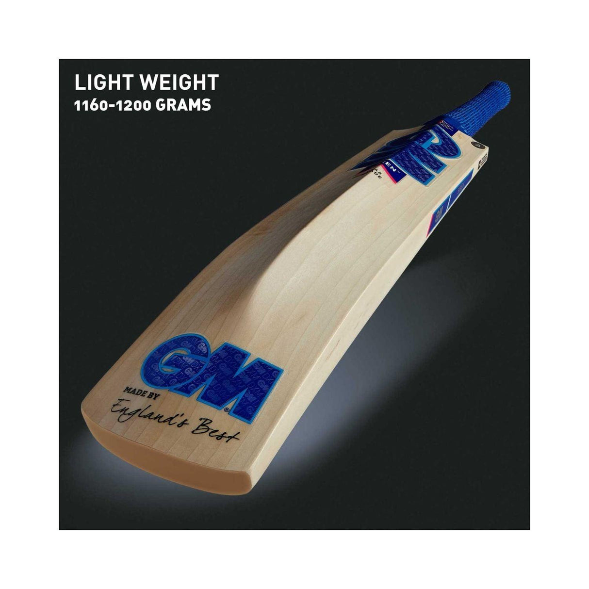 GM Siren Bullet English Willow Grade 5 Cricket Bat (Junior) Mill Sports